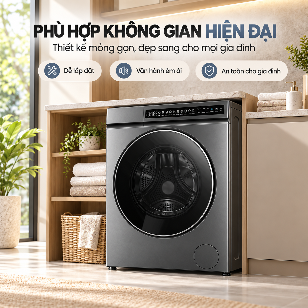 Máy sấy bơm nhiệt AI Heatpump Inverter Coex 10.5 kg CD-1014HPB