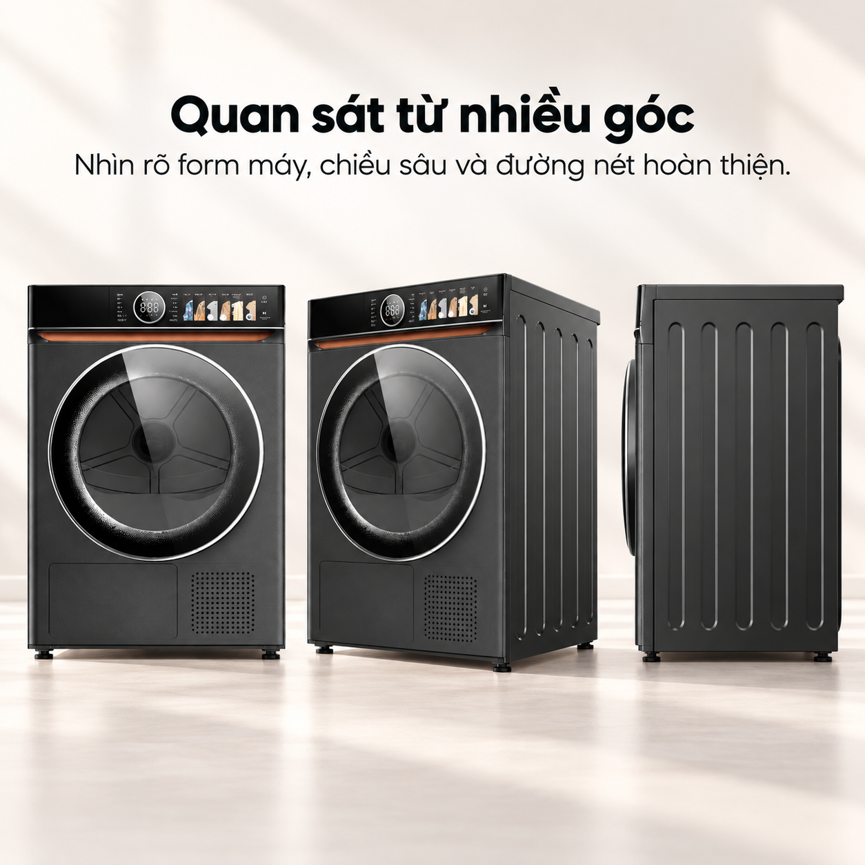 Máy sấy bơm nhiệt AI Heatpump Inverter Coex 10.5 kg CD-10HPBDS