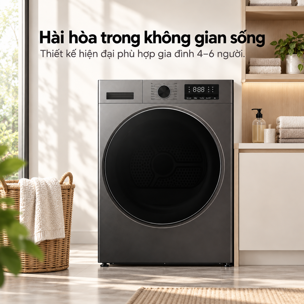 Máy sấy bơm nhiệt Heatpump Inverter Coex 10.5 kg CD-1013HPG