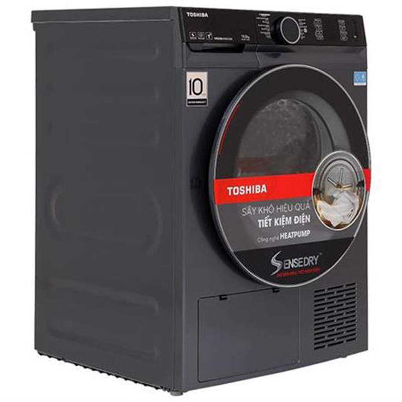 Máy sấy bơm nhiệt Toshiba 10Kg TD-BP110GHV(MG)