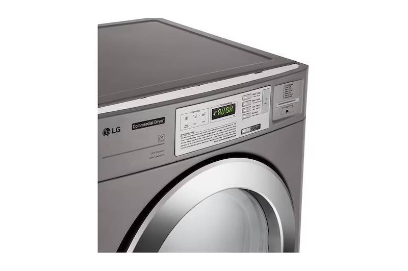 Máy sấy công nghiệp LG 10.2kg coin type màu bạc CDG27 bằng gas
