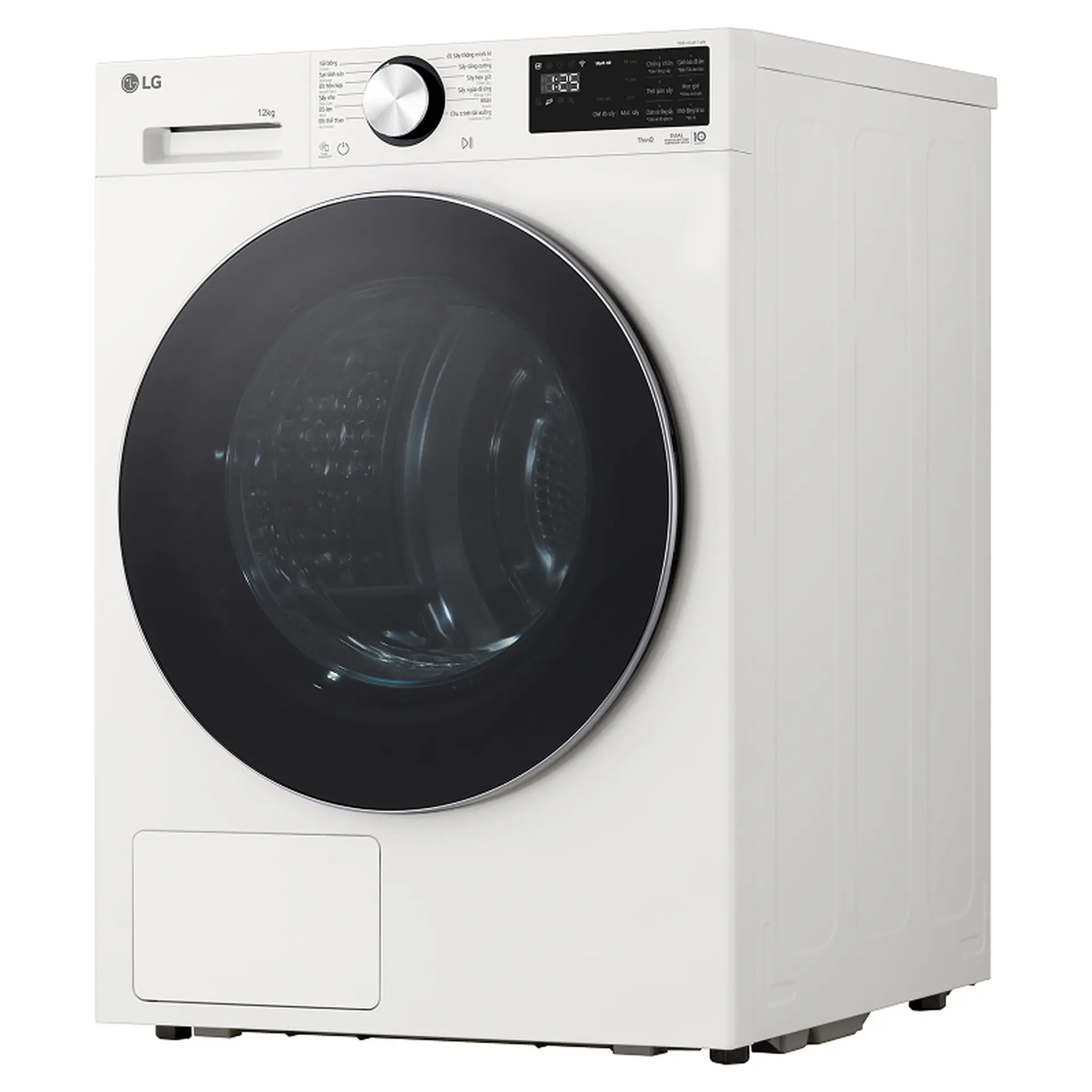 Máy sấy LG AI DUAL Inverter Heat Pump™ 12kg màu trắng RX12VHP5WB