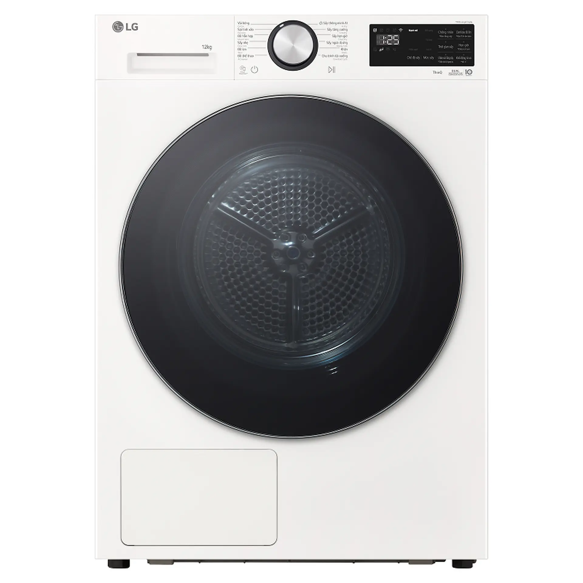 Máy sấy LG AI DUAL Inverter Heat Pump™ 12kg màu trắng RX12VHP5WB
