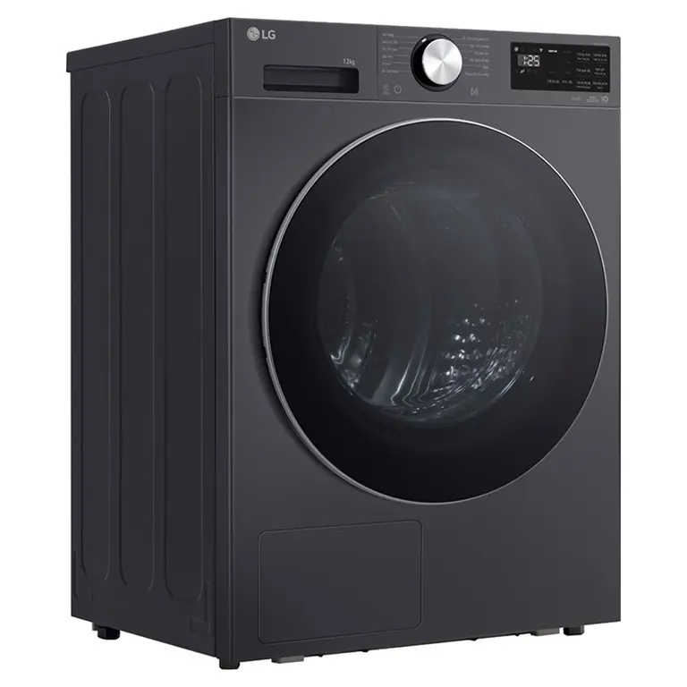 Máy sấy LG AI DUAL Inverter Heat Pump™ 12kg than ánh kim RX12VHP5G