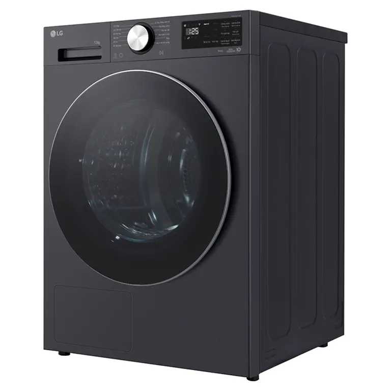 Máy sấy LG AI DUAL Inverter Heat Pump™ 12kg than ánh kim RX12VHP5G