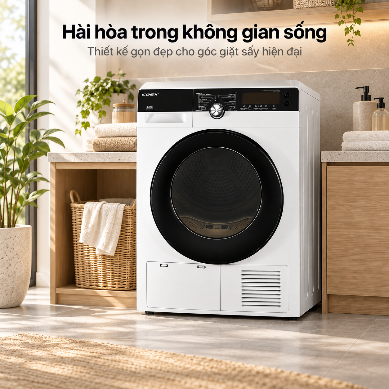 Máy sấy ngưng tụ Coex 8.5 kg CD-80CWB