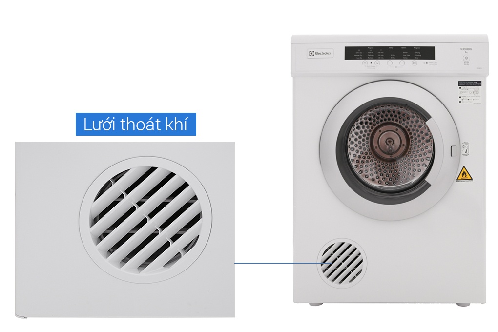 Máy Sấy Quần áo 8Kg Electrolux EDV8052
