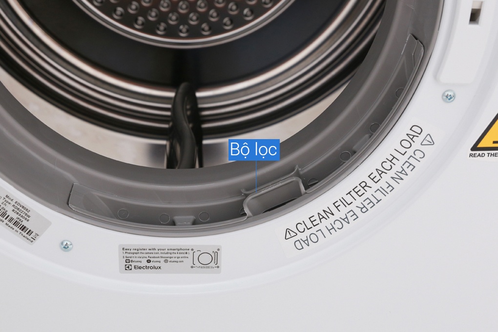 Máy Sấy Quần áo 8Kg Electrolux EDV8052