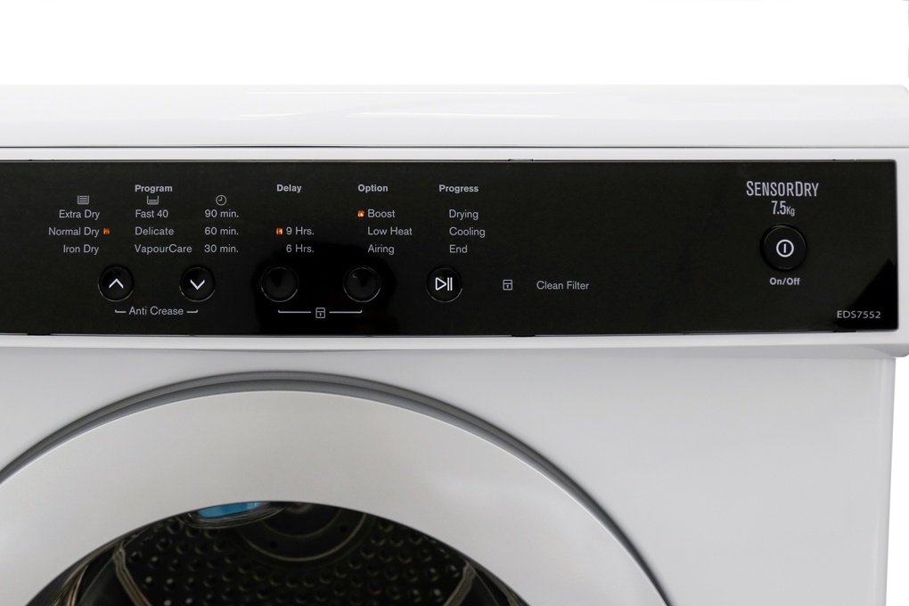 Máy sấy quần áo Electrolux EDS7552- 7,5Kg