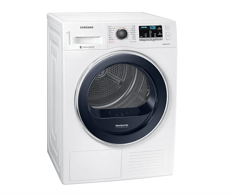 Máy sấy quần áo 9Kg Samsung Heatpump DV90M5200QW/SV