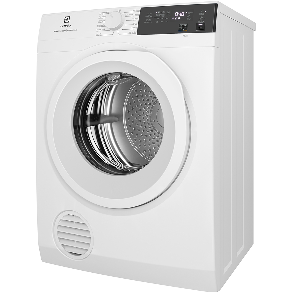 Máy sấy thông hơi Electrolux 8kg EDV804H3WC