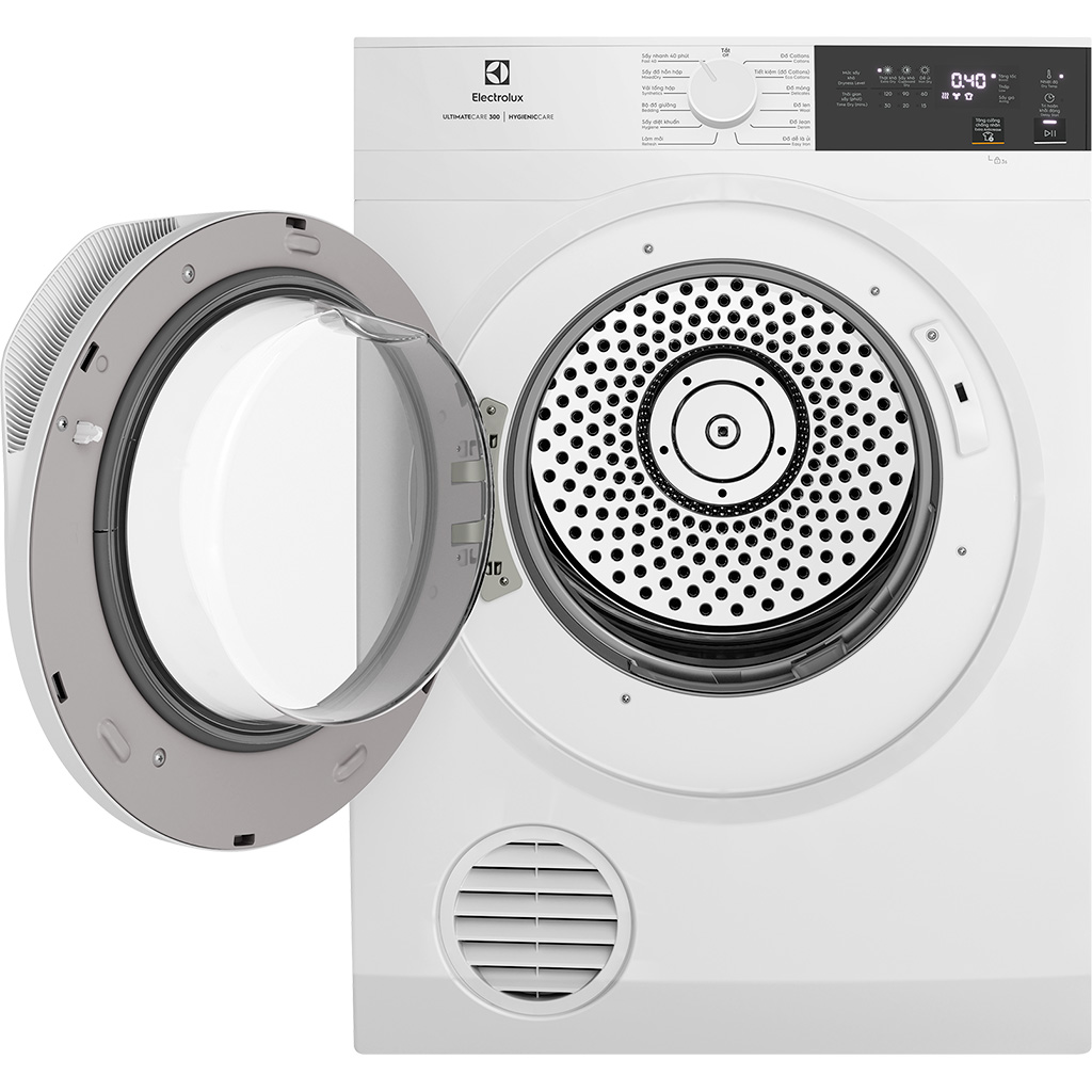 Máy sấy thông hơi Electrolux 8kg EDV804H3WC