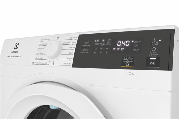 Máy sấy thông hơi Electrolux 9kg EDS904H3WC