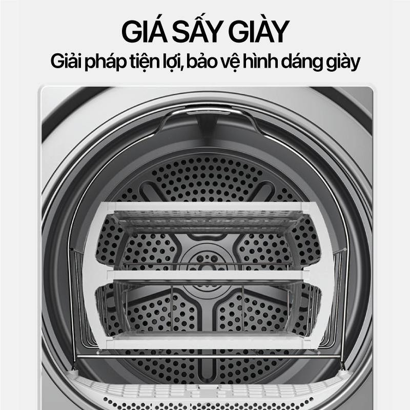 Máy sấy THÔNG MINH AI Heat Pump inverter 10.5 KG COEX - COEX CD-10HPBDS