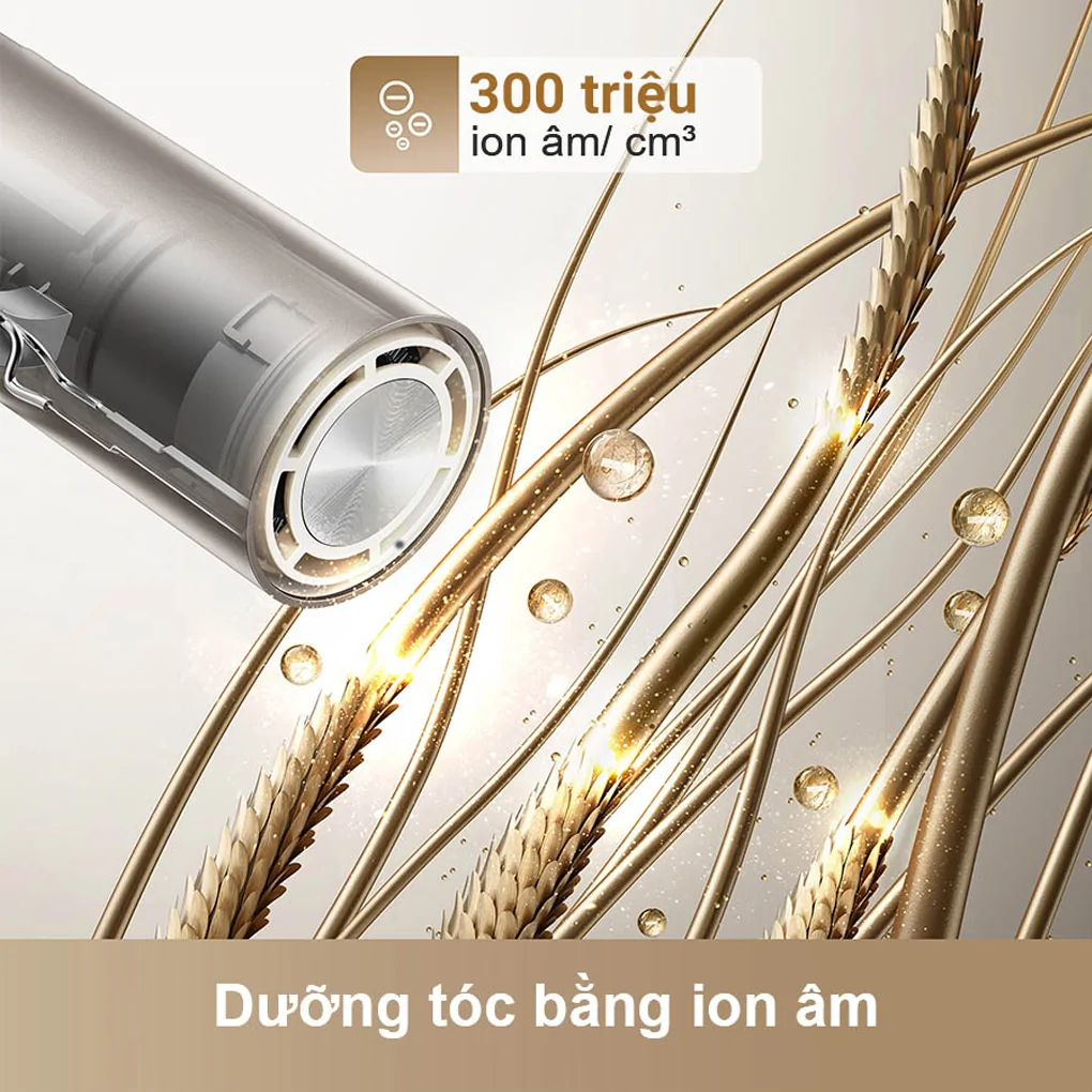 Máy sấy tóc 1300W Dreame Hair Pocket-xám bạc
