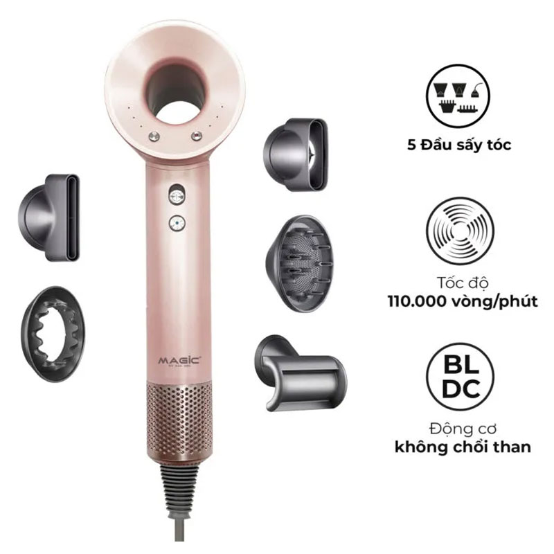 Máy sấy tóc 1500W Magic A-033