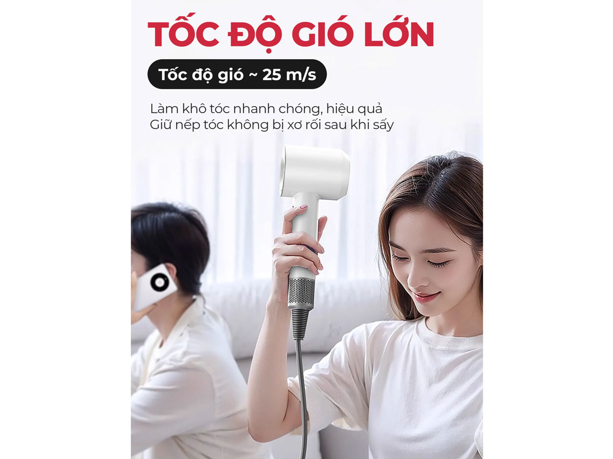 Máy sấy tóc 1500W Magic Eco AC-370