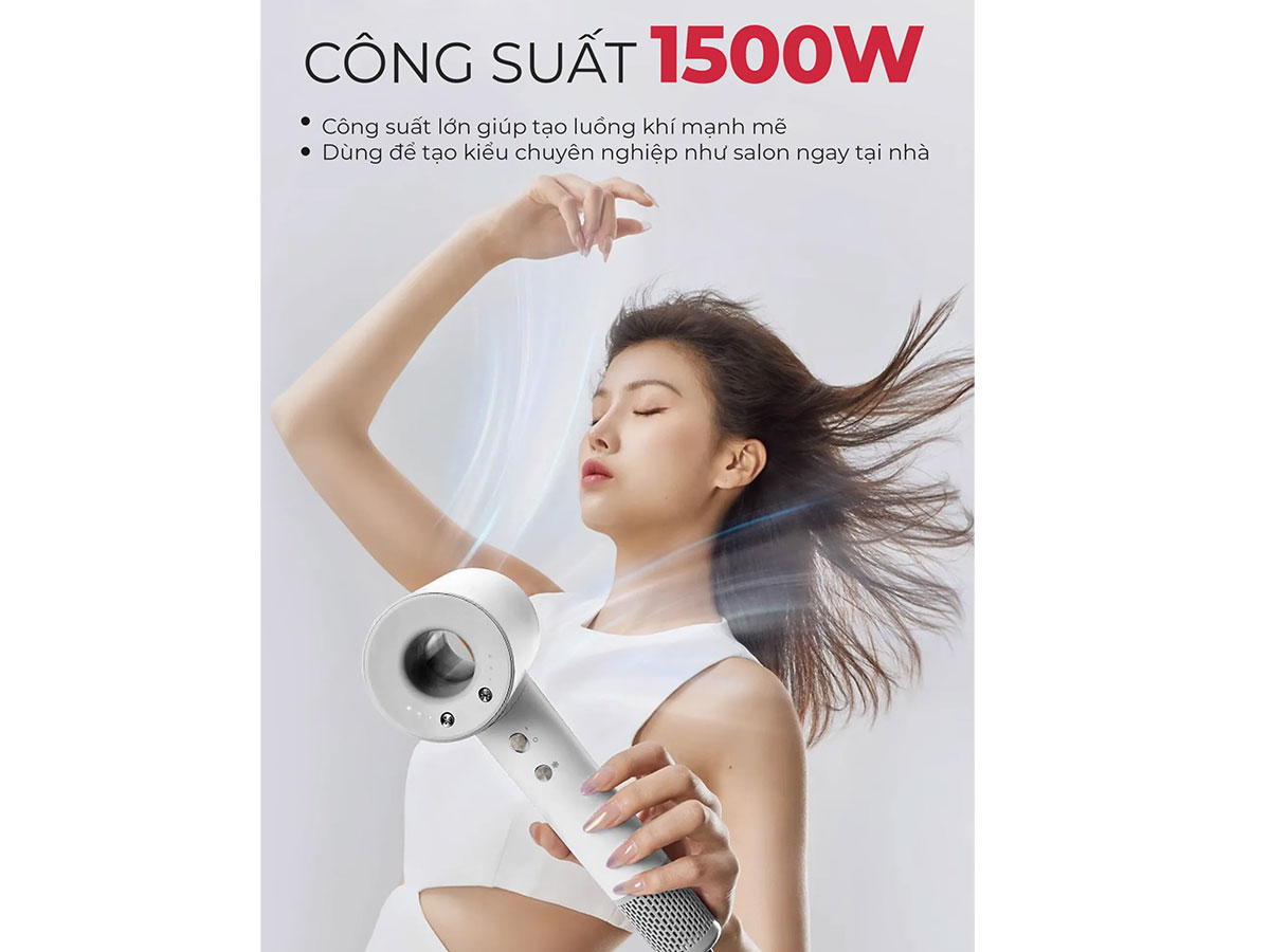 Máy sấy tóc 1500W Magic Eco AC-370