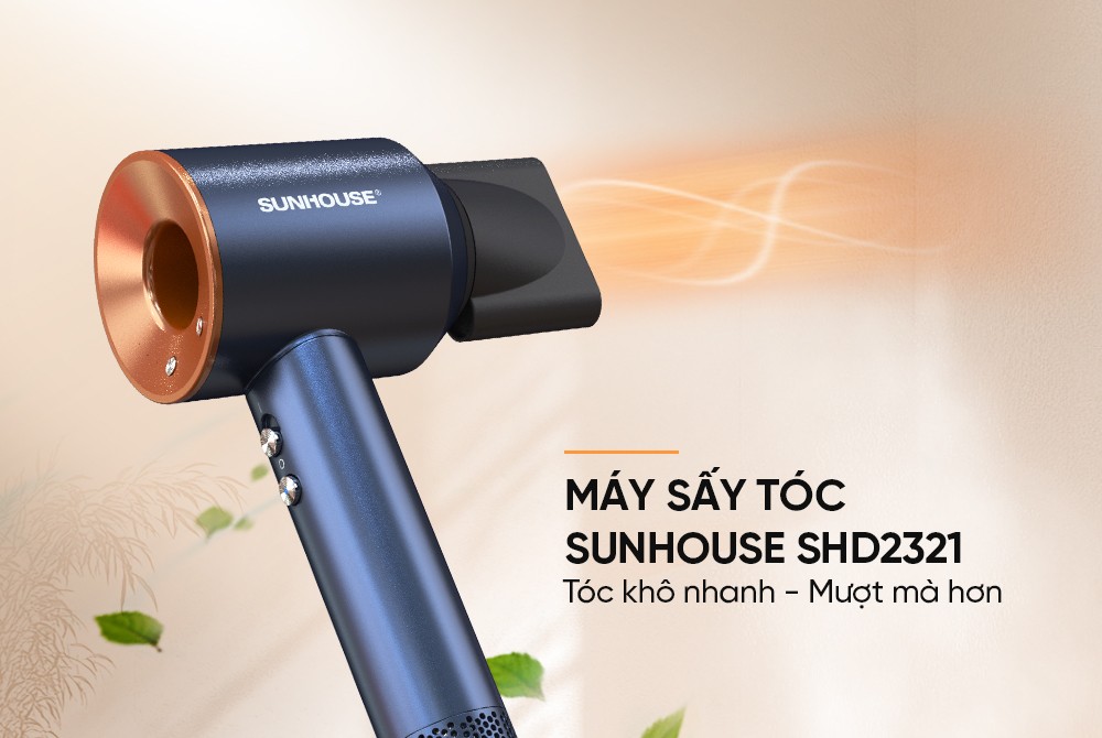 Máy sấy tóc 1500W Sunhouse SHD2321