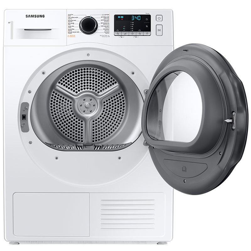 Máy sấy bơm nhiệt Heatpump Inverter Samsung 9Kg DV90TA240AE/SV