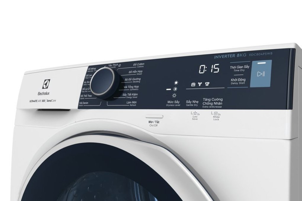 Máy sấy ngưng tụ Electrolux 8Kg EDC804P5WB