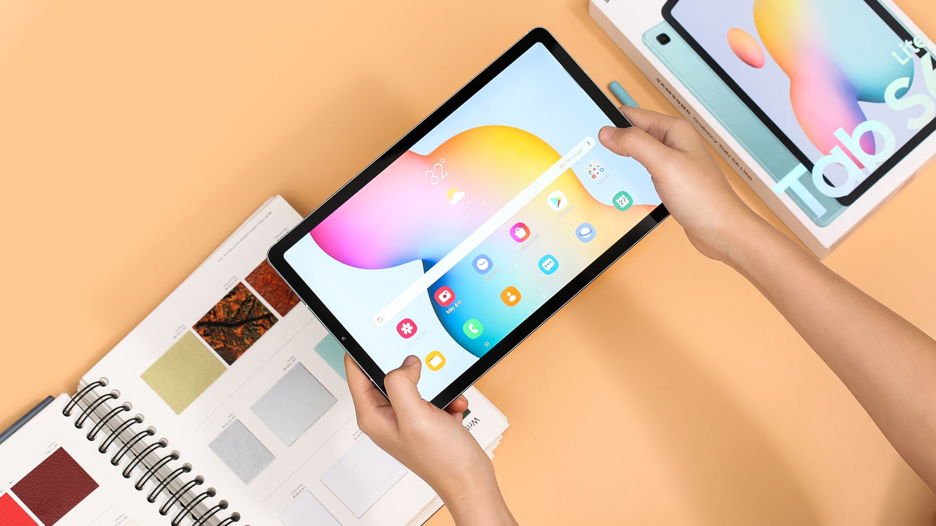 Máy tính bảng Samsung Galaxy Tab S6 Lite SM-P615N Blue (DM)