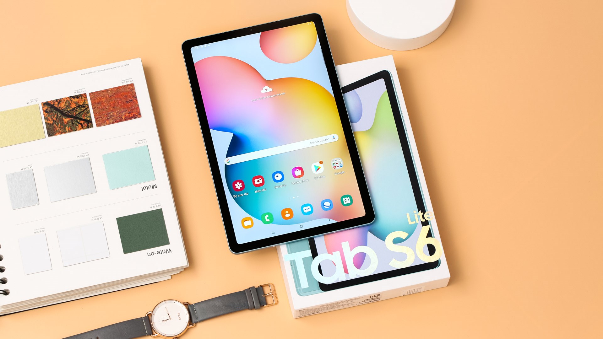 Máy tính bảng Samsung Galaxy Tab S6 Lite SM-P615N Blue