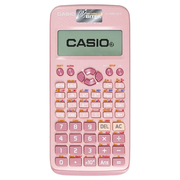 Máy tính CASIO FX-580VNX (TL) Hồng + PILOT BP-1RT