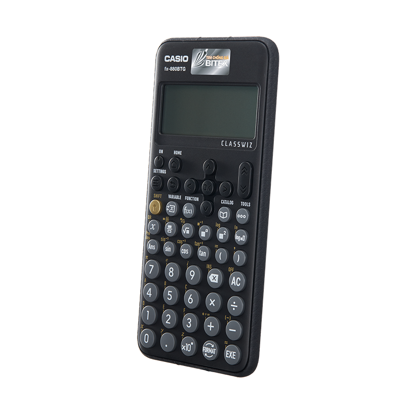 Máy tính CASIO FX-880BTG (TL) Đen + PILOT BP-1RT