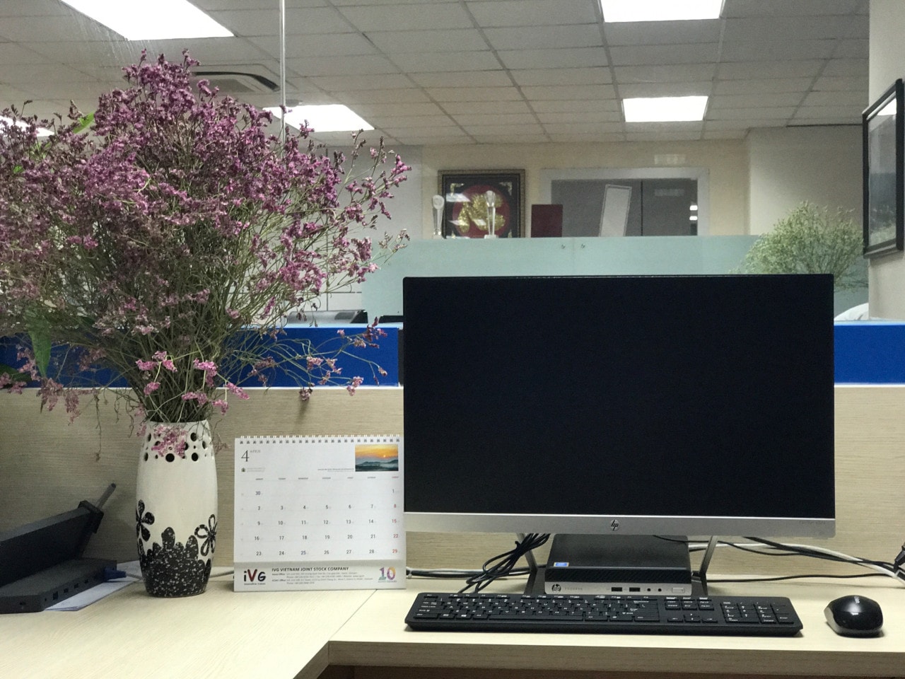 PC HP Mini ProDesk 400G3 (1DH93PA)/G4560T/4GB/500GB/K+M (17.7x3.42x17.47cm)