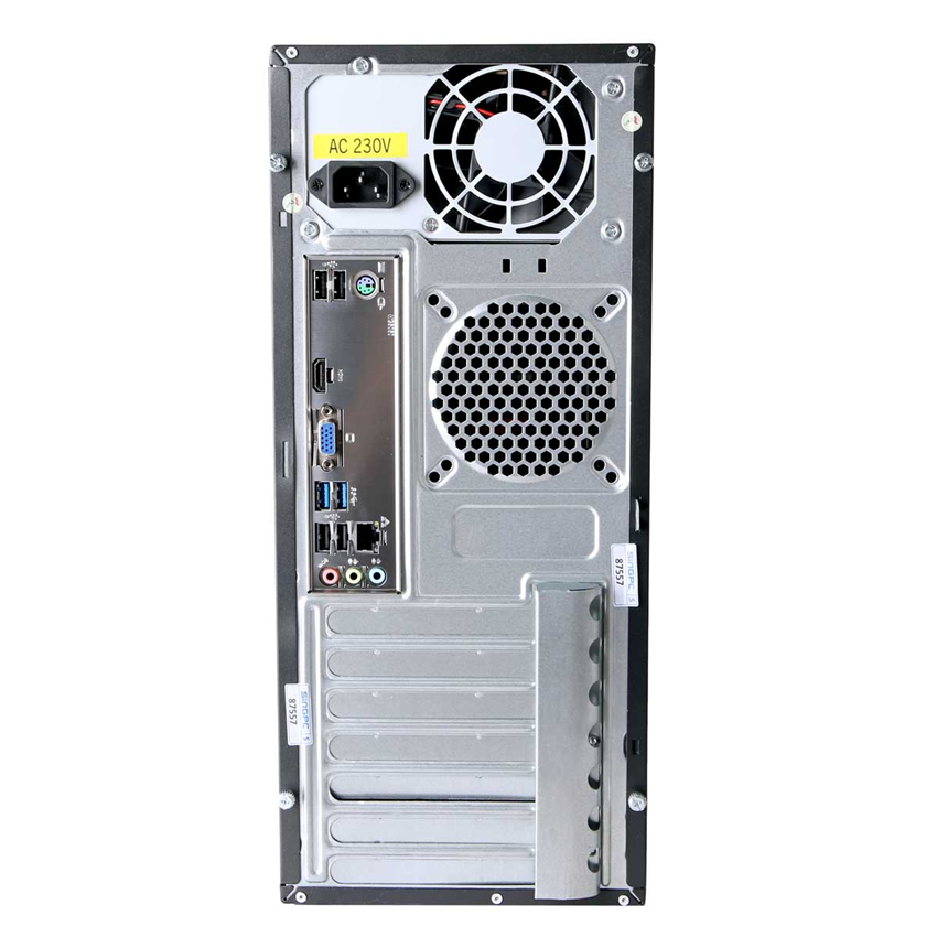 Máy tính để bàn SingPC Hi38151T(i3 8100 3.6GHz/4GB/1TB/GigaLAN/K+M)