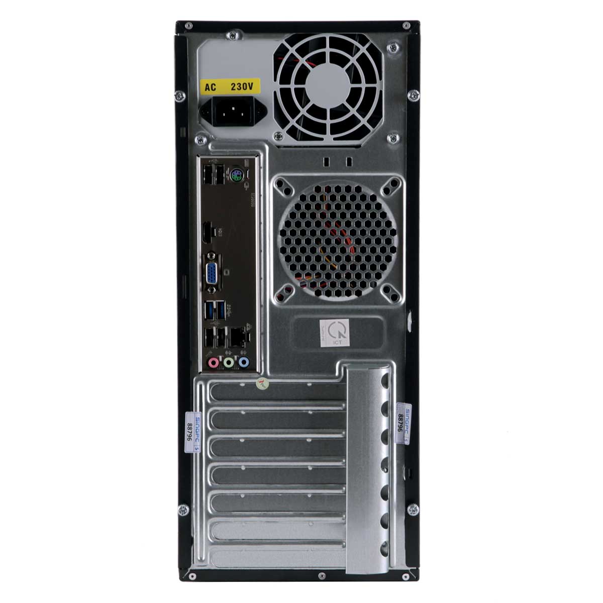 Máy tính để bàn SingPC M54151T(Pen G5400 3.7GHz/4GB/1TB/GigaLAN/K+M)