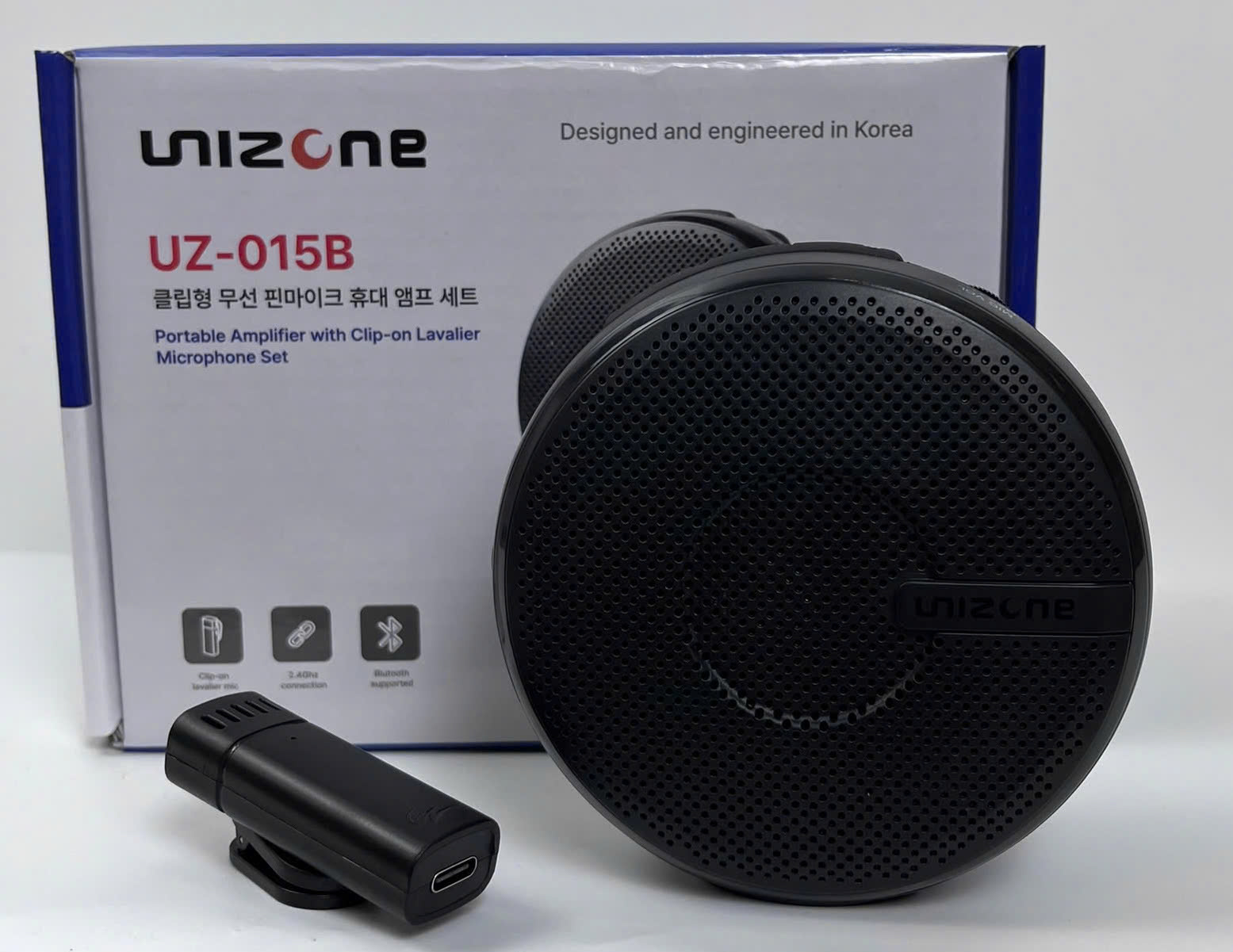 Máy trợ giảng Unizone Uz-015B (micro cài áo)