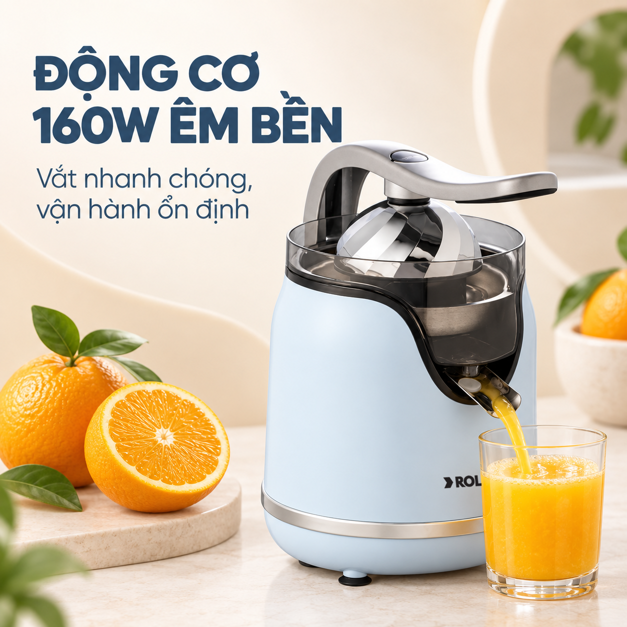 Máy vắt cam ROLER ROLER RJS-4001PBE
