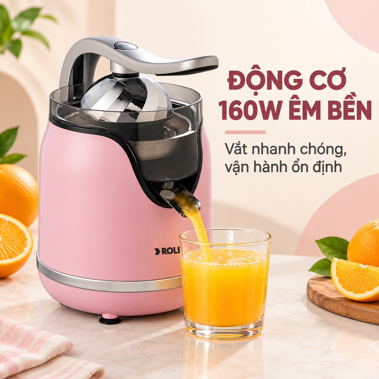 Máy vắt cam ROLER ROLER RJS-4001PKE