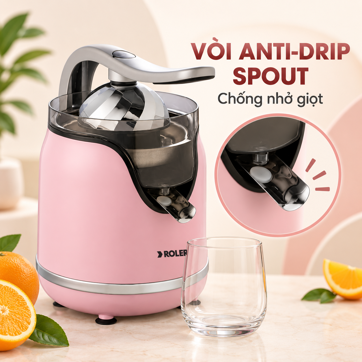 Máy vắt cam ROLER ROLER RJS-4001PKE