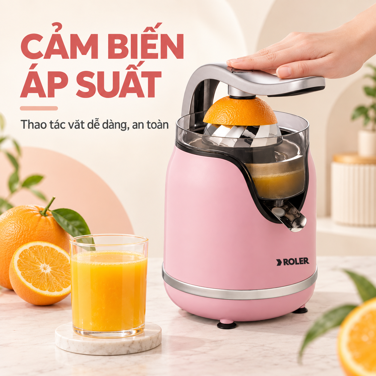 Máy vắt cam ROLER ROLER RJS-4001PKE