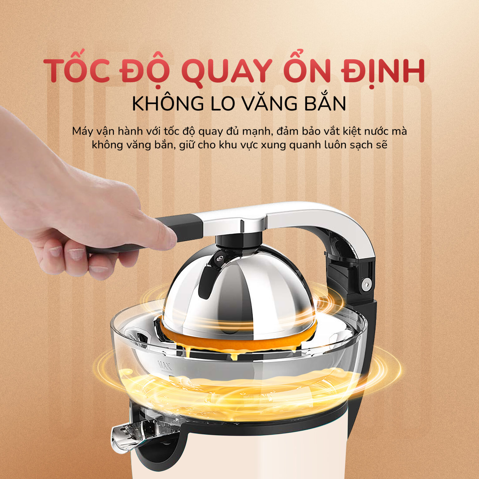 Máy vắt cam Unie UECJ-666B