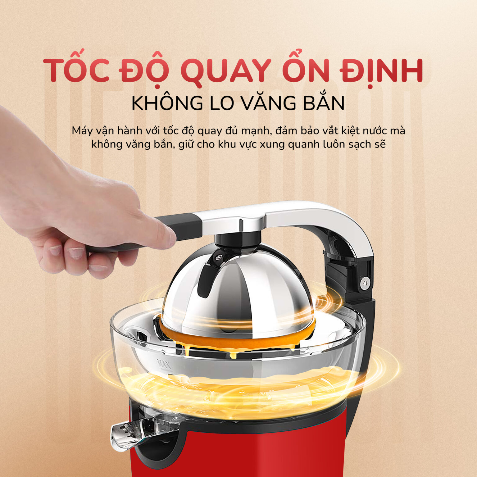 Máy vắt cam Unie UECJ-666R