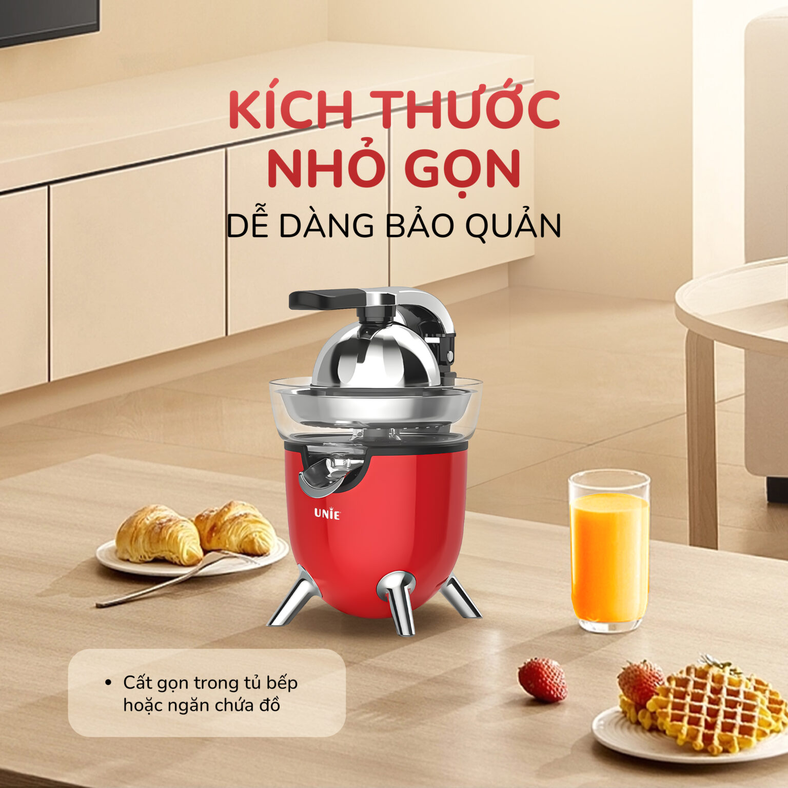 Máy vắt cam Unie UECJ-666R