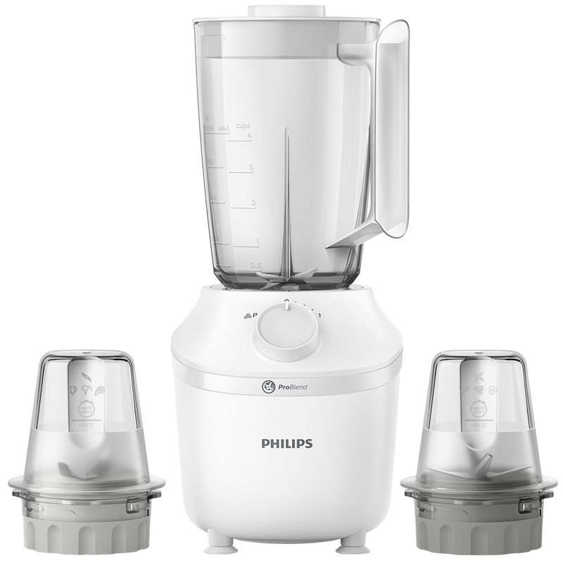 Máy xay đa năng 3 cối Philips HR2041/30