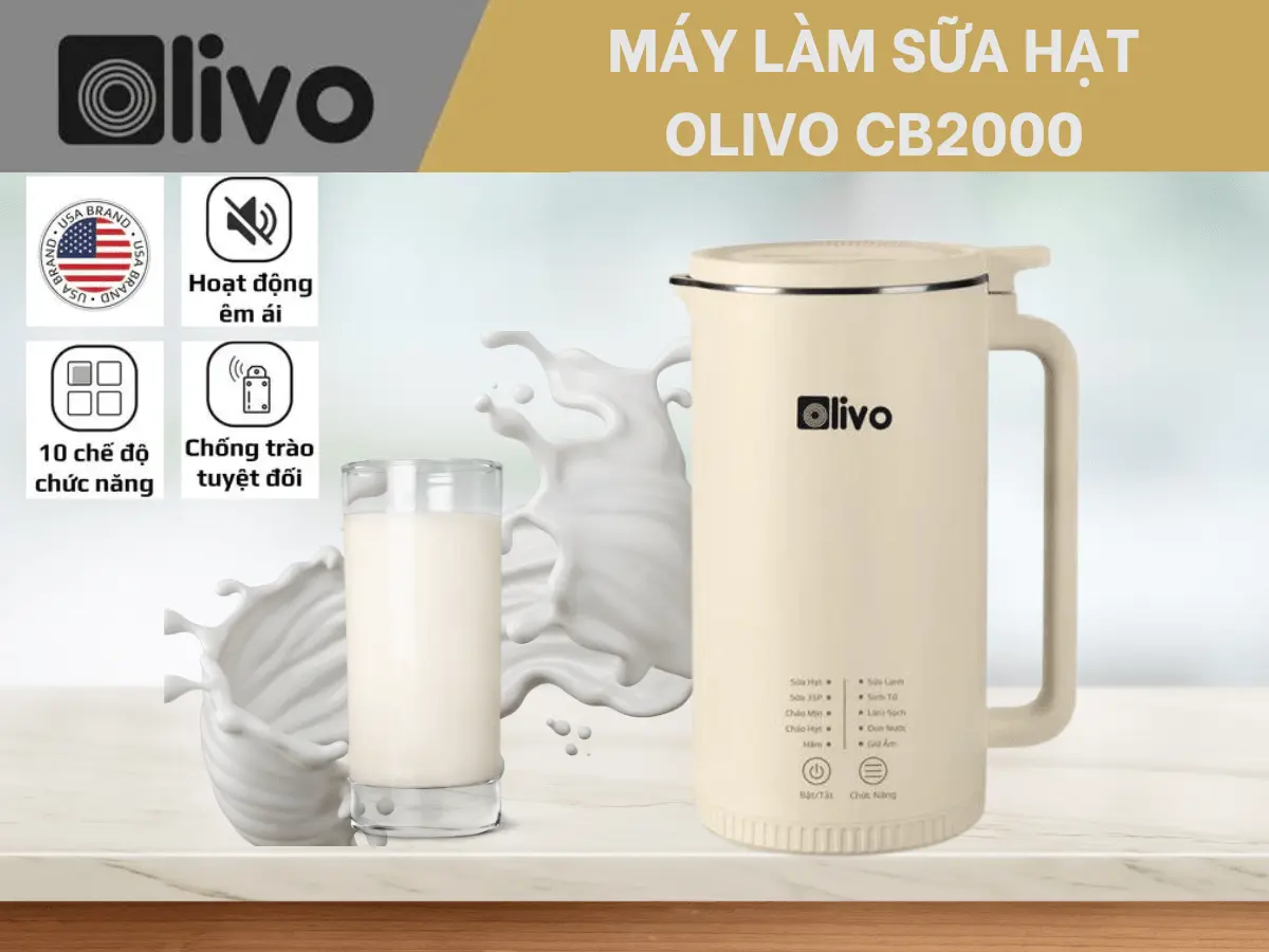 Máy xay nấu đa năng Olivo CB2000