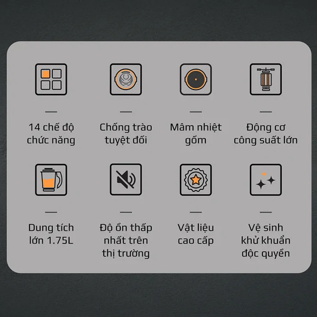 Máy xay nấu Olivo CB22 Pro