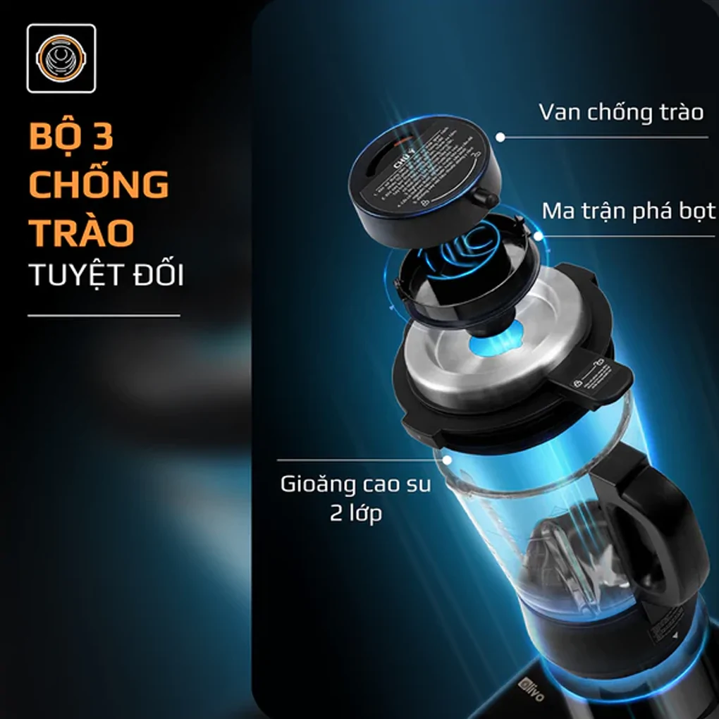 Máy xay nấu Olivo CB22 Pro