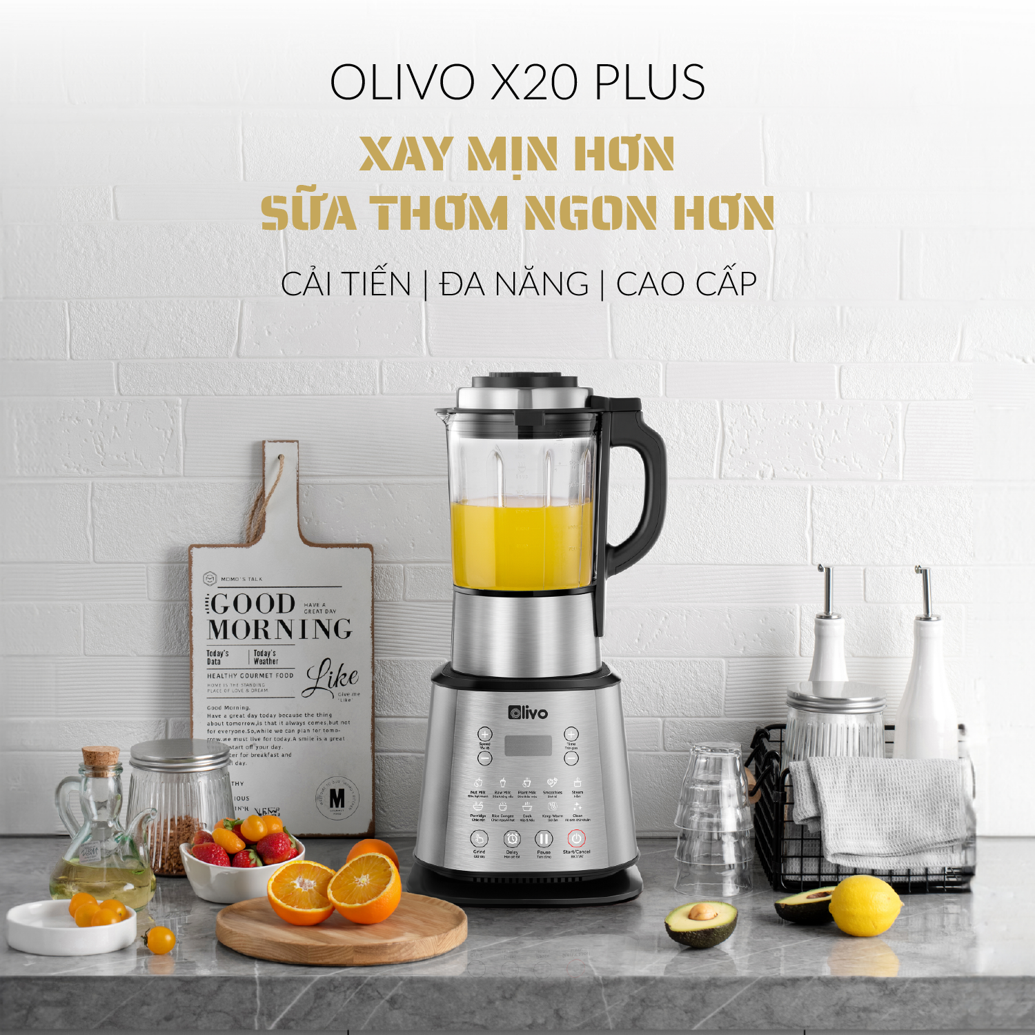 Máy xay nấu Olivo X20 Plus