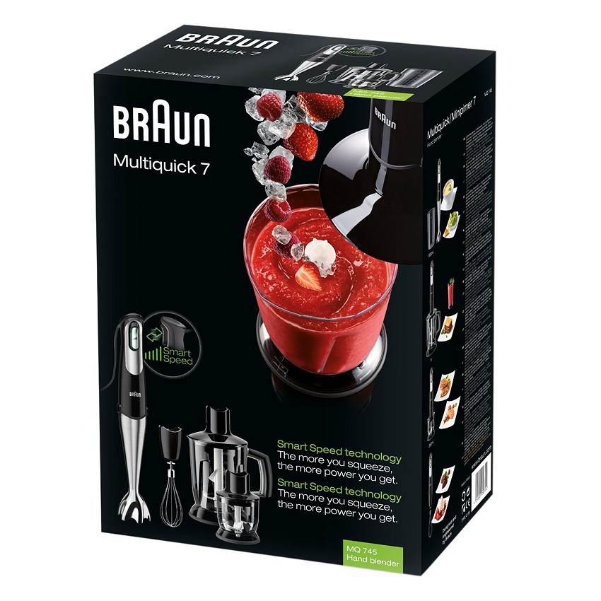 Máy xay sinh tố cầm tay Braun MQ745 Aperitive