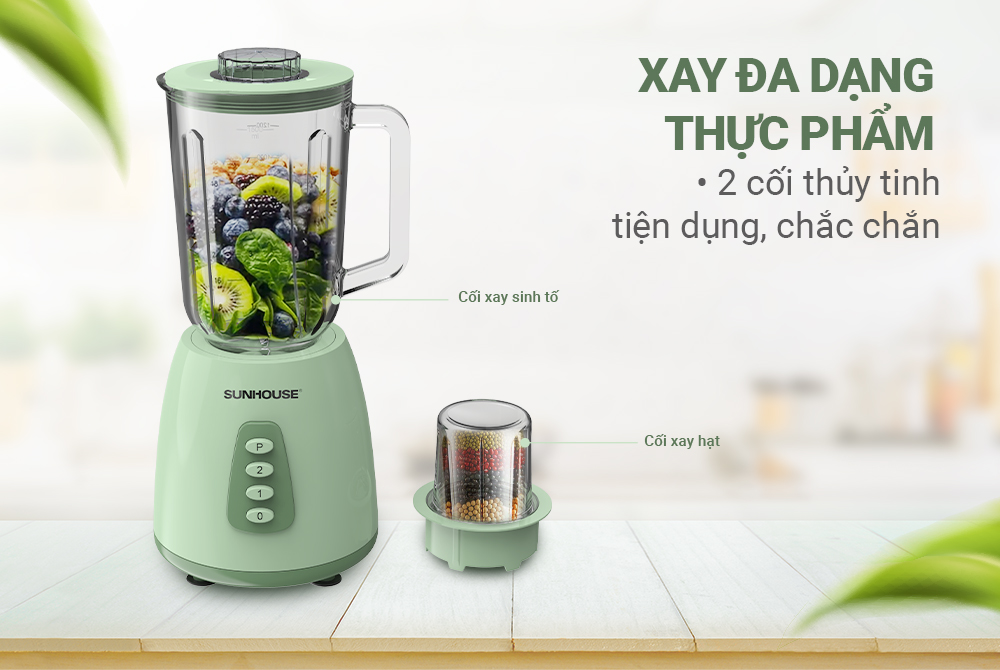 Máy xay sinh tố Sunhouse SHD5118