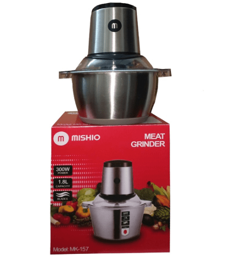 Máy xay thịt cối inox Mishio MK-157