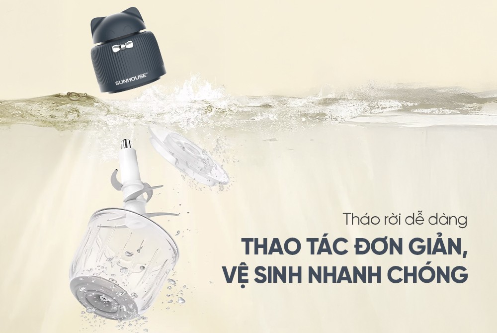 Máy xay thịt mini Sunhouse SHD5401