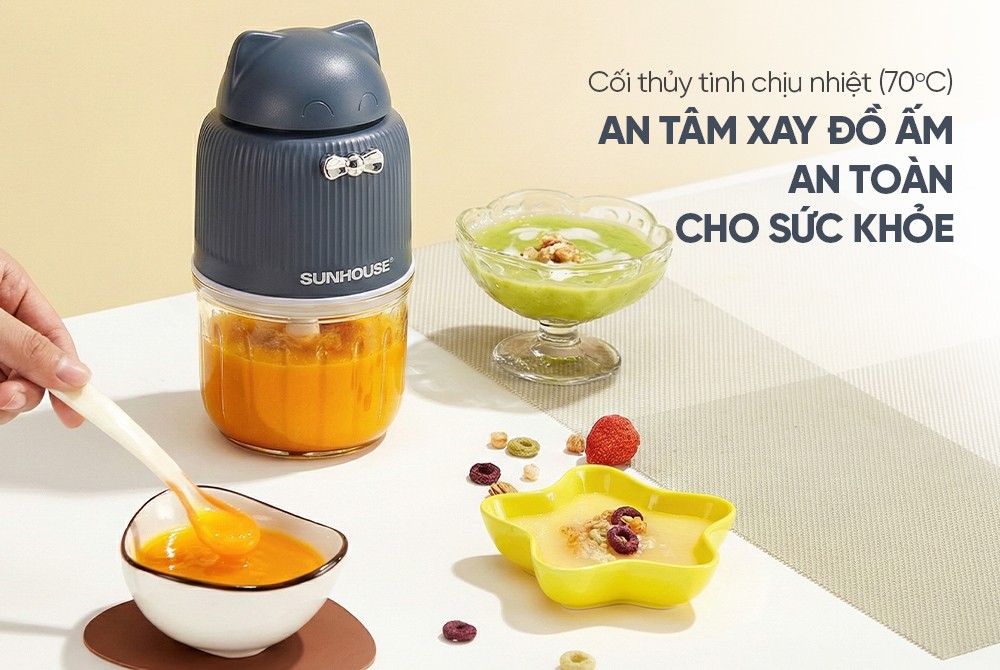 Máy xay thịt mini Sunhouse SHD5401